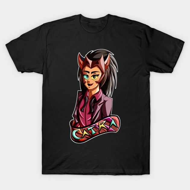 Catra - She Ra Fanart T-Shirt by Aleina928